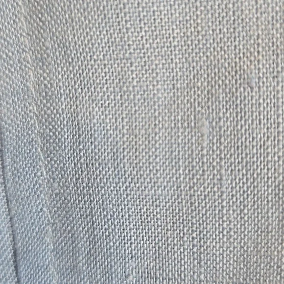 Grace Elements-Linen blue pleated top with 3/4 sleeves Size 8 NWT. - Picture 8 of 8